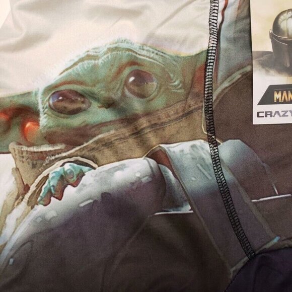 Star Wars THE MANDALORIAN Boxer Briefs Crazy Boxer The Child Art Mens Size XL - Picture 2 of 5